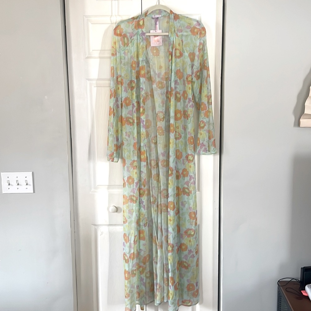 Savage x Fenty floral robe